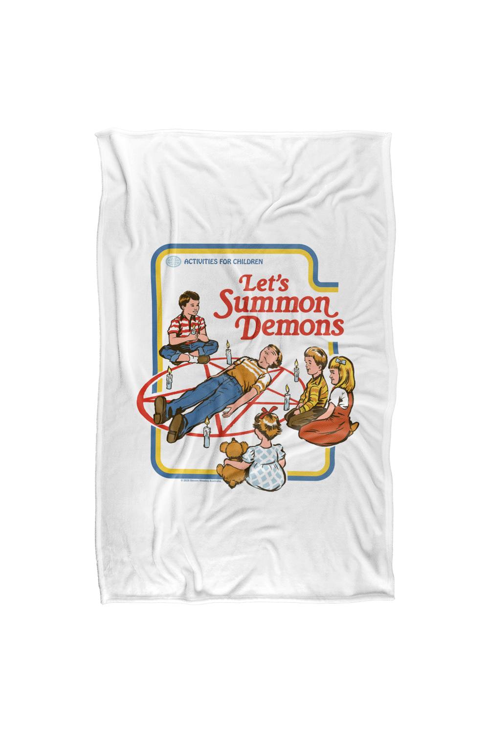 Steven Rhodes Lets Summon Demons Silky Touch Super Soft Throw Blanket