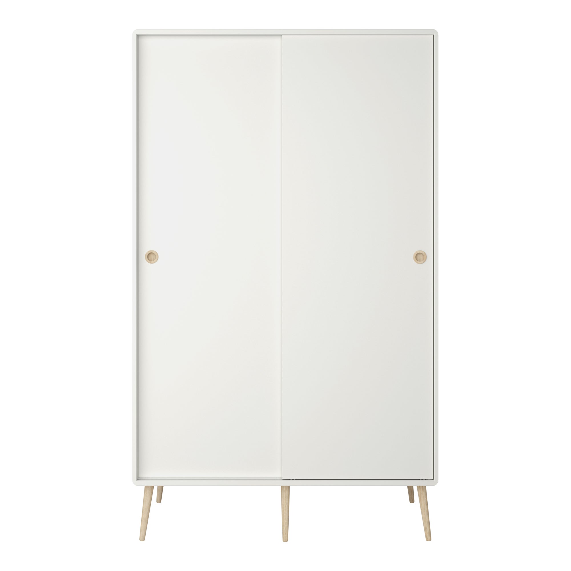 Softline Sliding 2 Door Wardrobe White