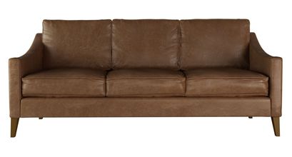 Iggy 3 Seat Sofa (breaks down) in Tan Vintage Leather - sofa.com