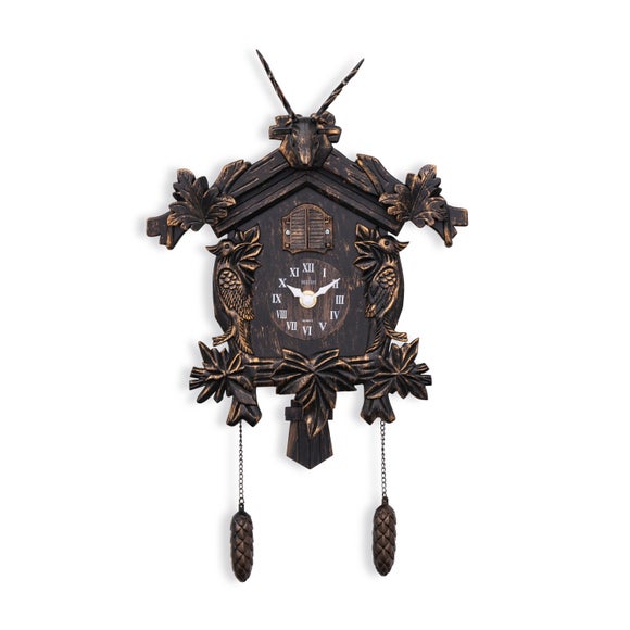 Acctim Lindau Bronze Cuckoo Wall Clock