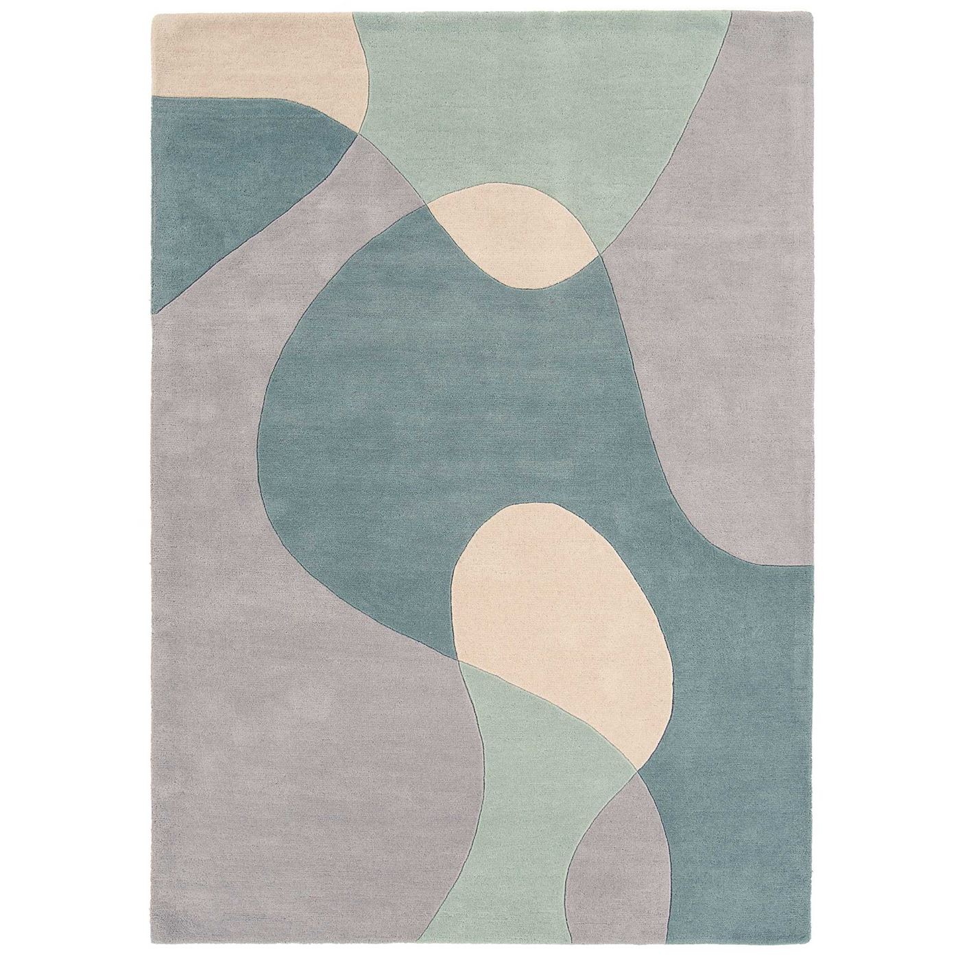Luella Hand Tufted Rug, Sky