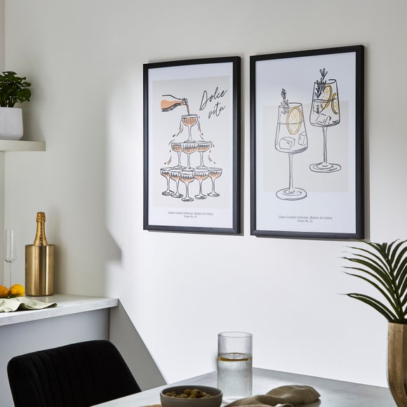 Set of 2 Dolce Vita Framed Prints
