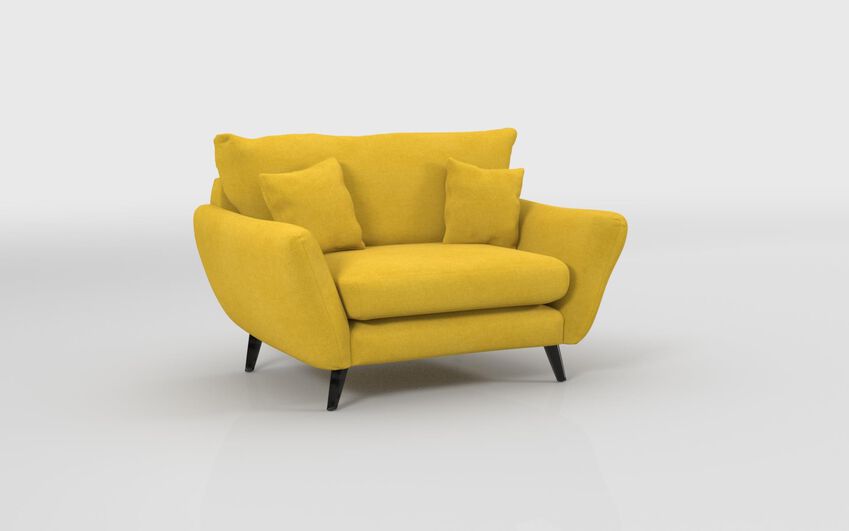 Green Fabric Edale Snuggle Chair