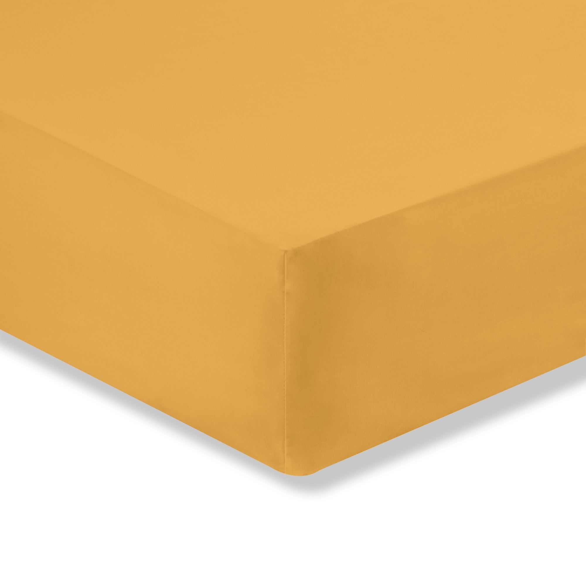 Super Soft Fitted Sheet Ochre (Yellow)