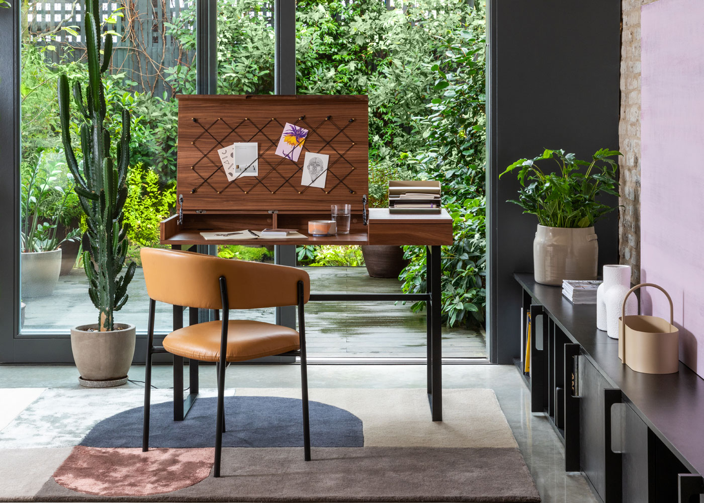 Heal's Reveal Desk Walnut