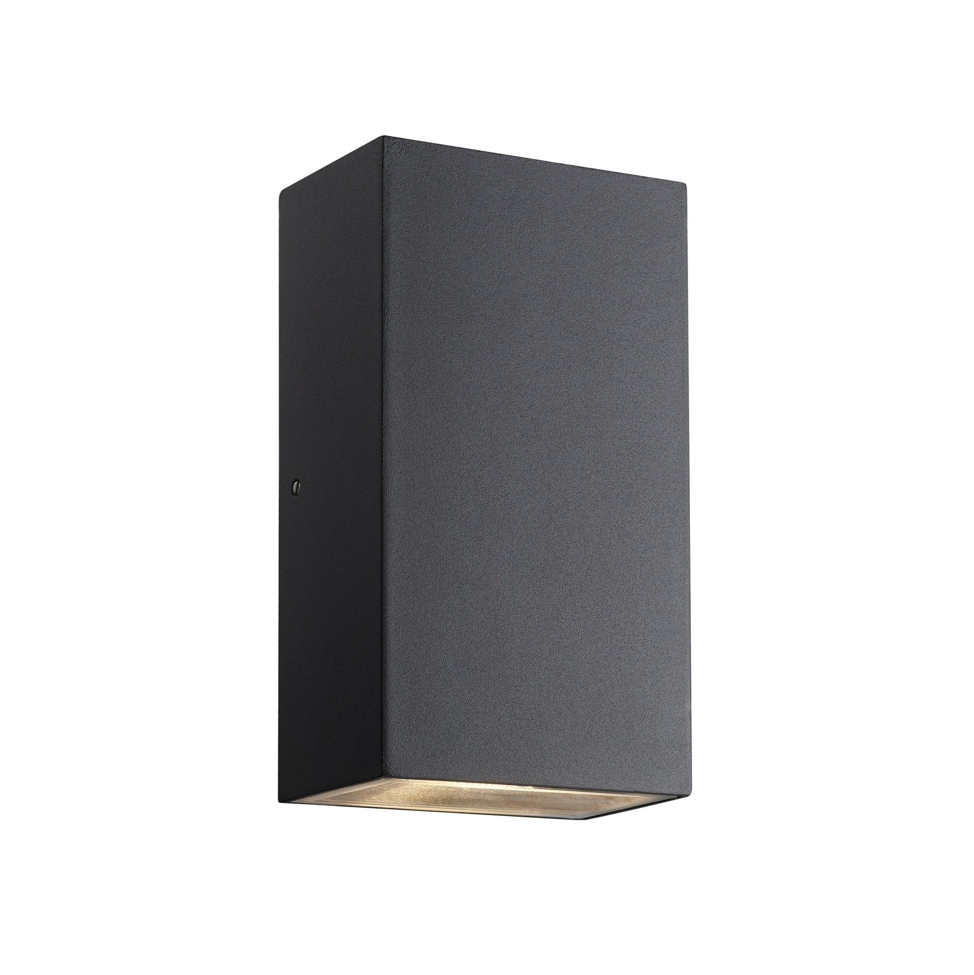 Nordlux Modern Outdoor Wall Light Black Metal Intergrated LED Weatherproof - Mains Powered, IP54
