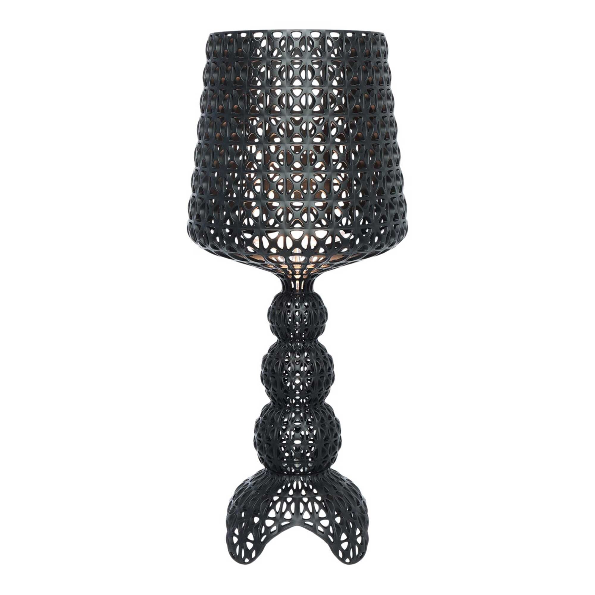 Kartell Mini Kabuki Table Lamp 30x70 Black | Barker & Stonehouse