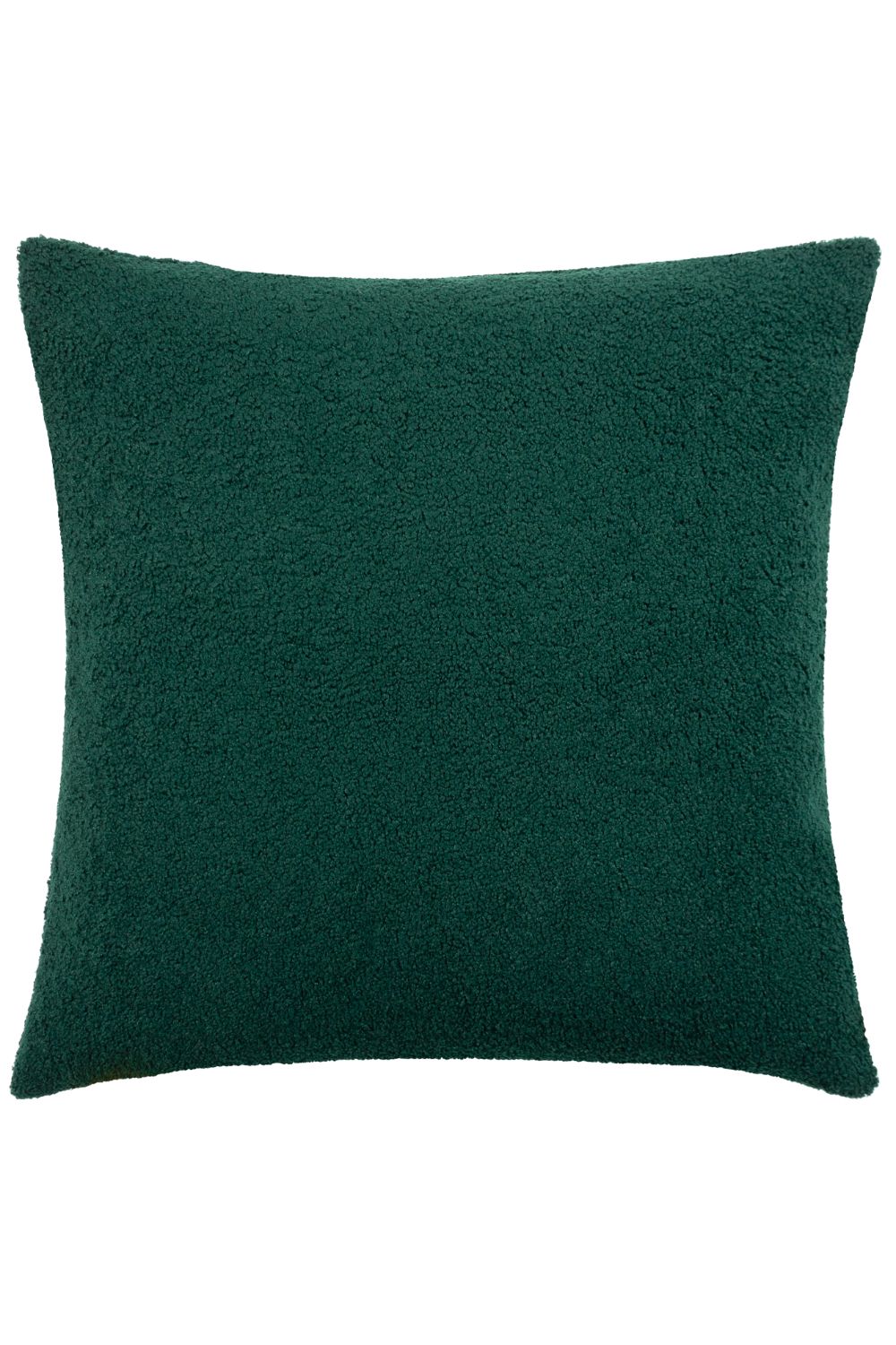Furn Malham Shearling Fleece Cushion in Emerald