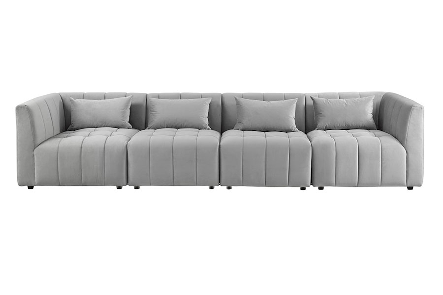 Essen Four Seat Sofa – Dove Grey