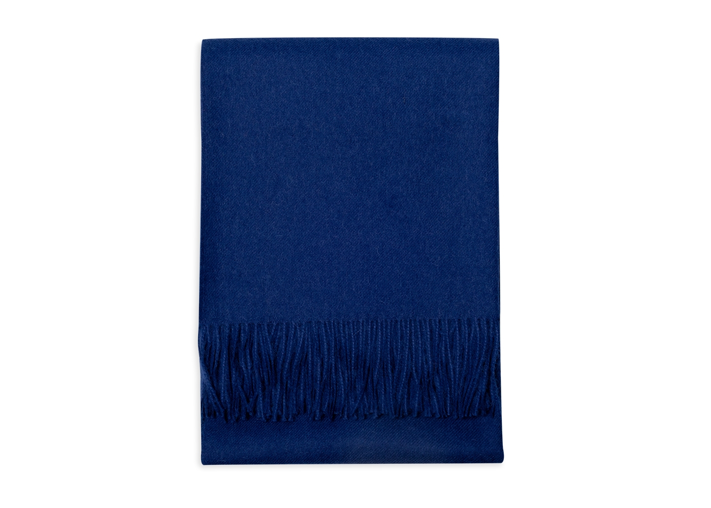 Heal's Alpaca Throw Midnight Blue