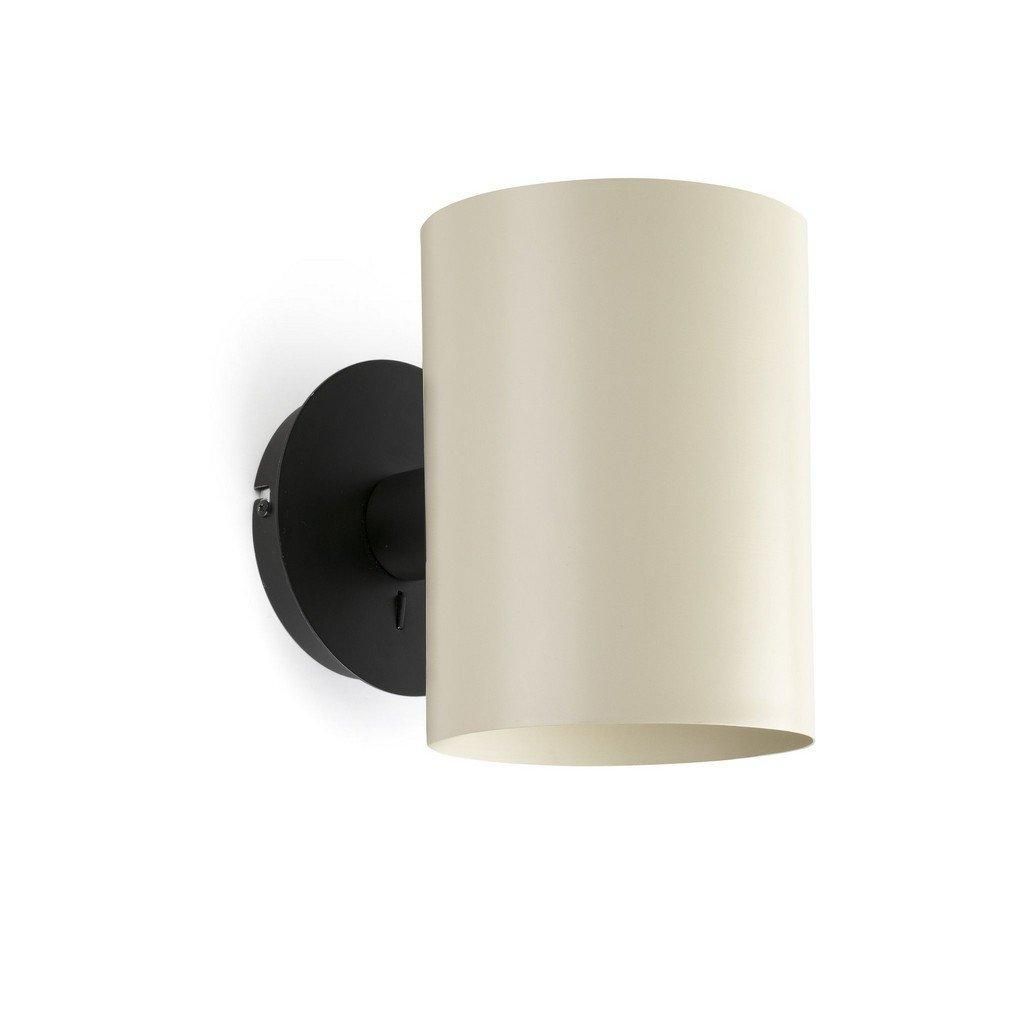 Netlighting Guadalupe Black Beige Up Down Wall Lamp