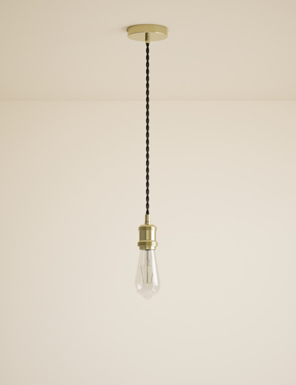 M&S Lighting Cable Kit Antique Brass