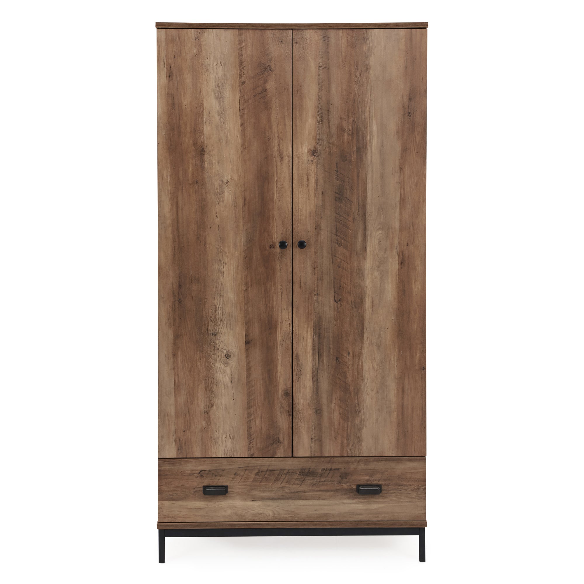 Fulton Double 1 Drawer Wardrobe