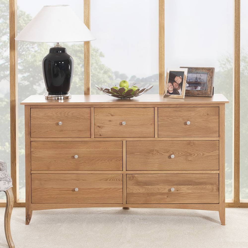 Statement Furniture Edward Hopper 3 Over 4 Chest of Drawers in Brown