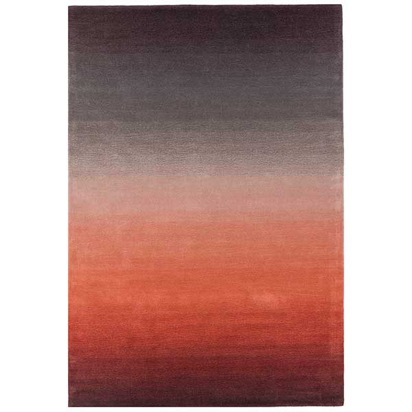 Ombre Rug  Rust