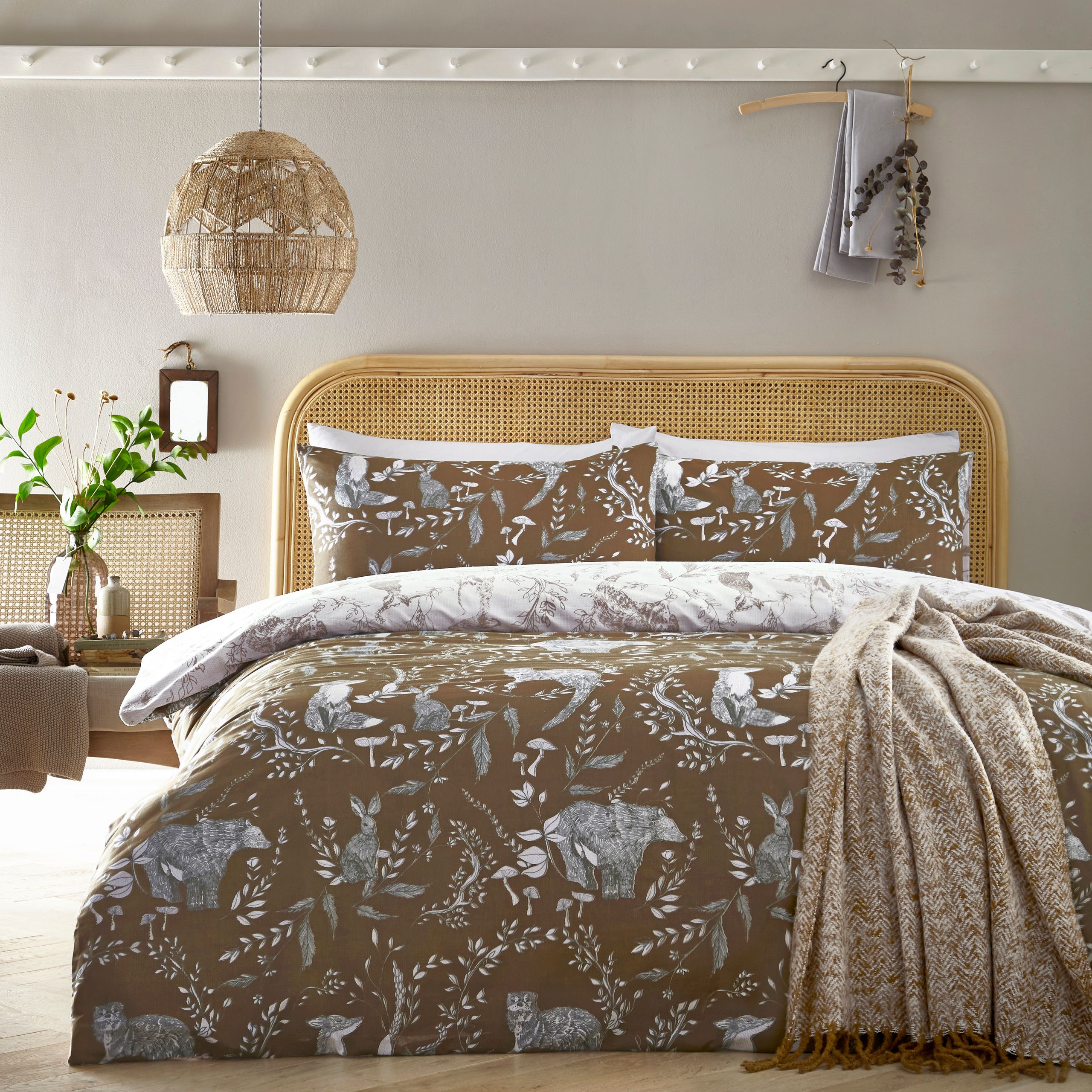 Furn Buckthorn Duvet Cover Set in Amber
