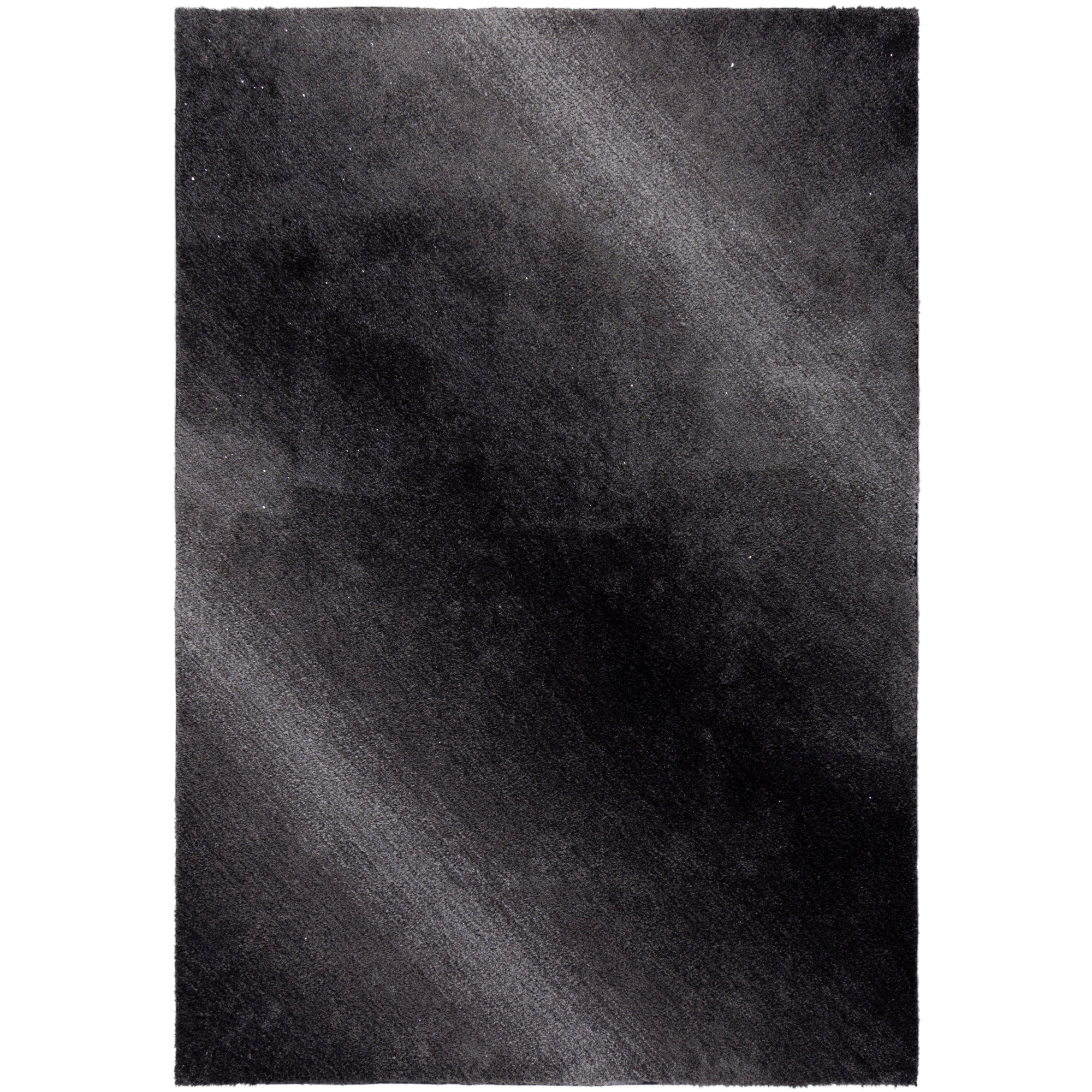 Ombre Soft Sparkle Rug Charcoal