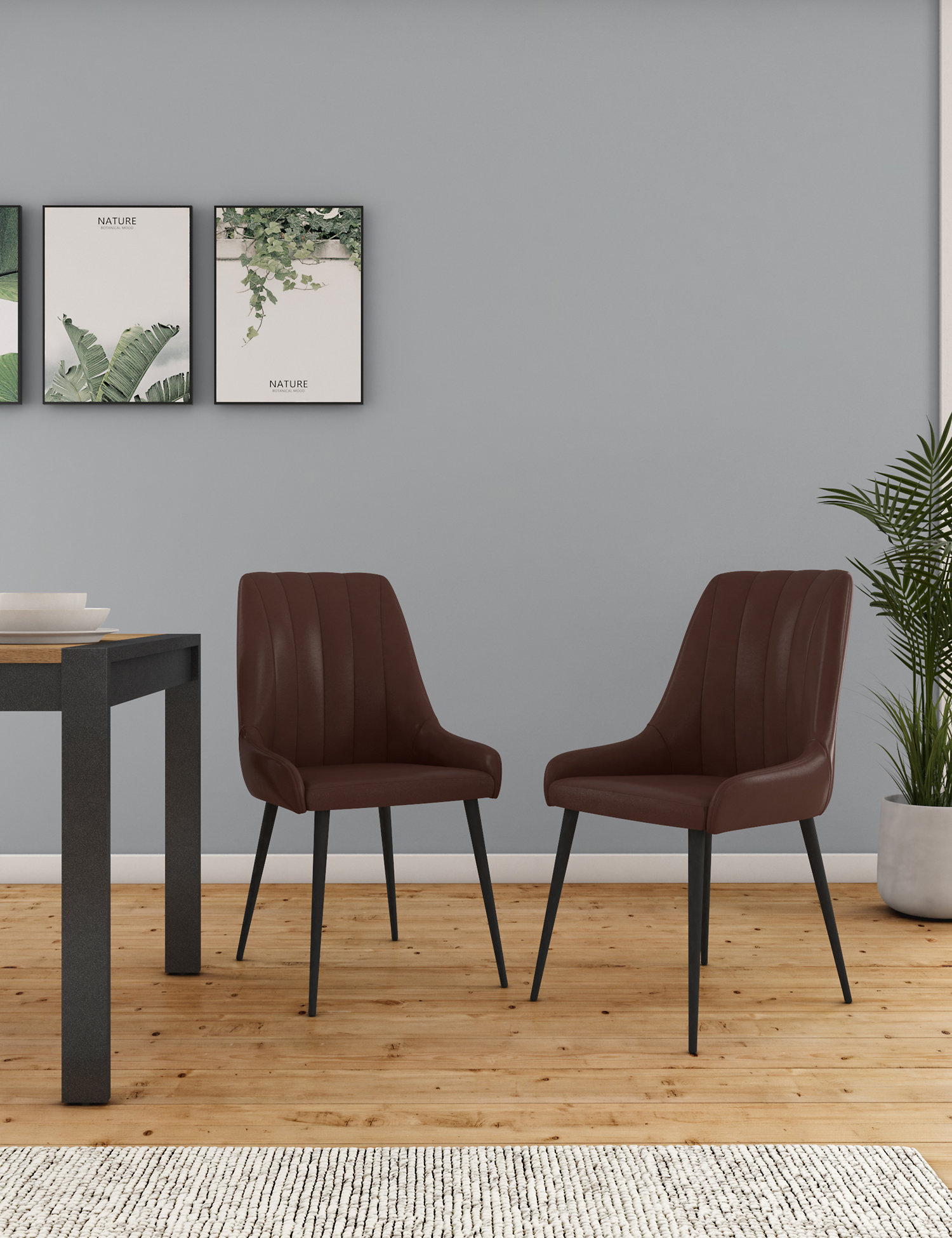 M&S Set of 2 Brookland Dining Chairs