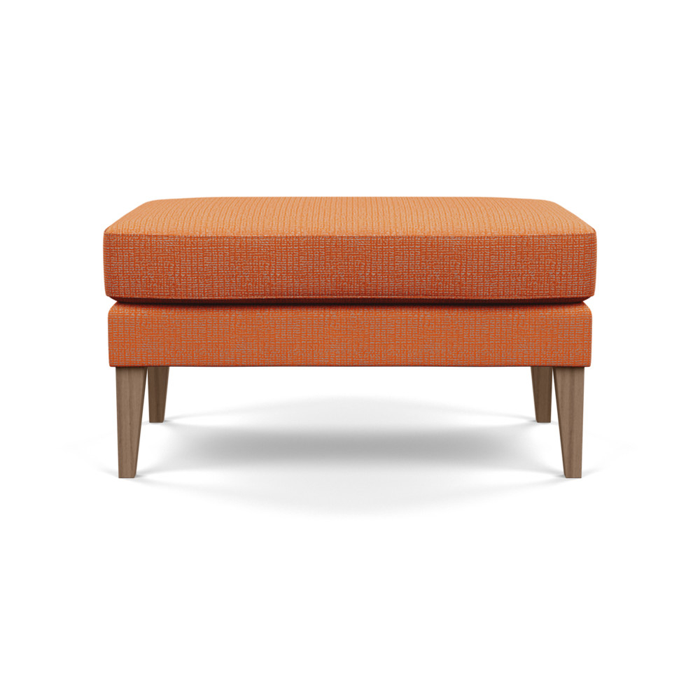 Heal's Richmond Ottoman Tejo Recycled Zinnia Tinted Ash Feet