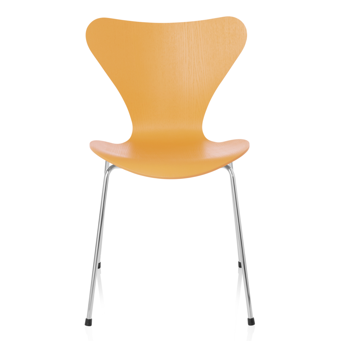 Fritz Hansen Series 7 Chair Egyptian Yellow Coloured Ash