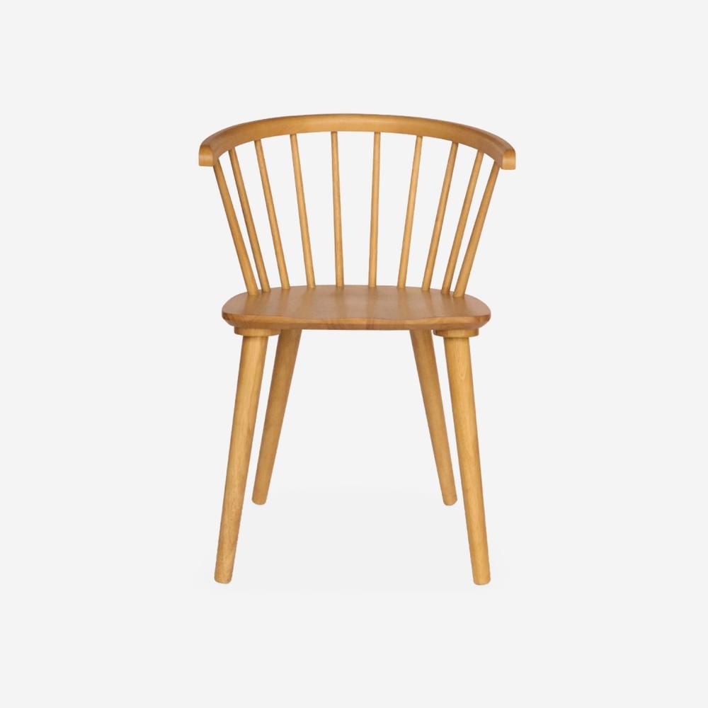sweeek Pair Of Chairs In Walnut Wood & Plywood in Light Brown 3