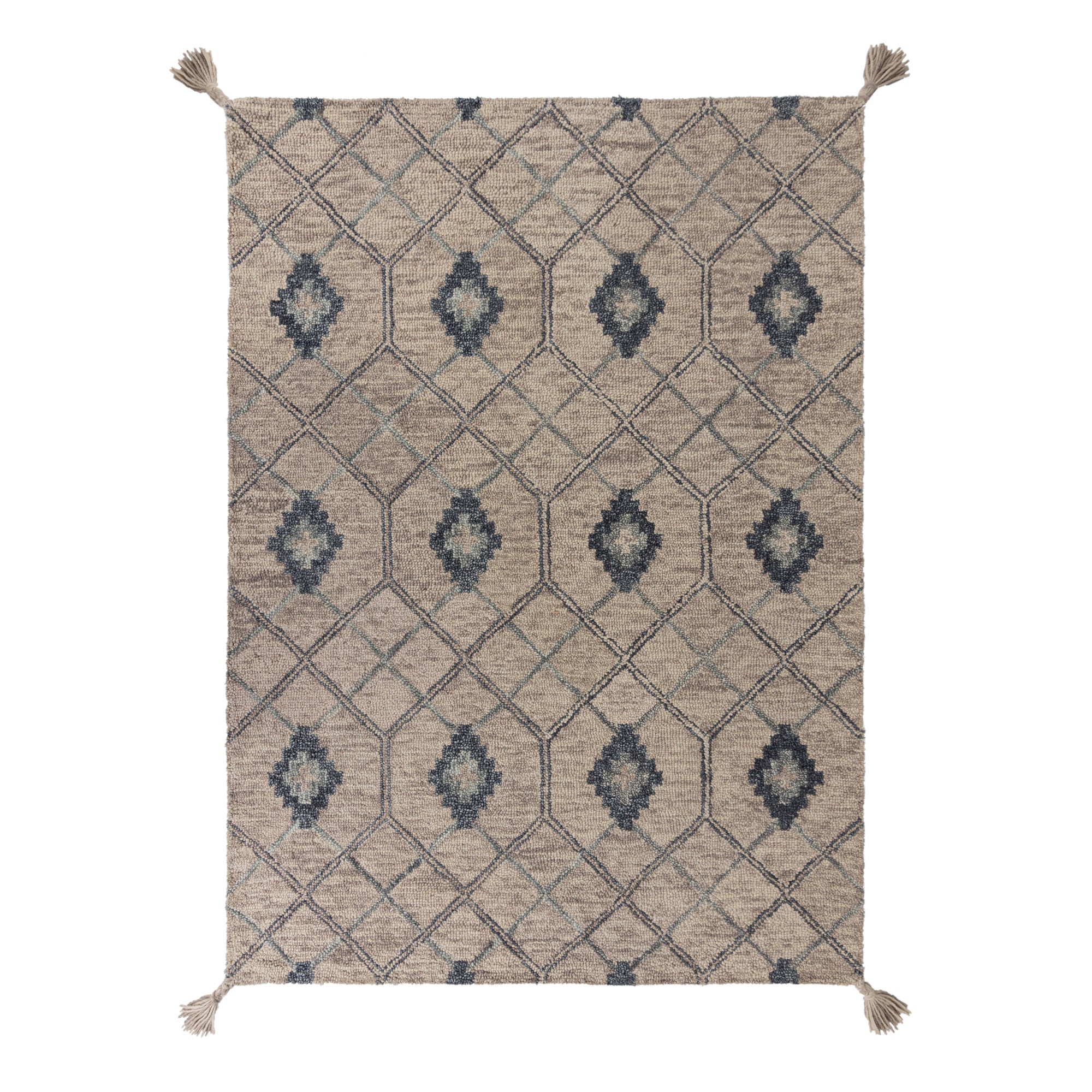 Diego Geometric Rug Diego Grey