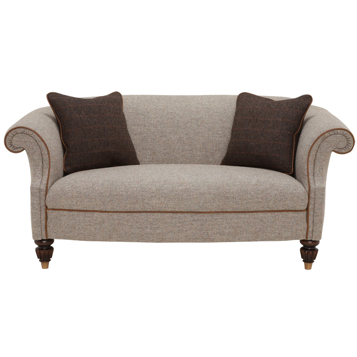 Harris Tweed Bowmore Petit Snuggle Chair - Barker & Stonehouse