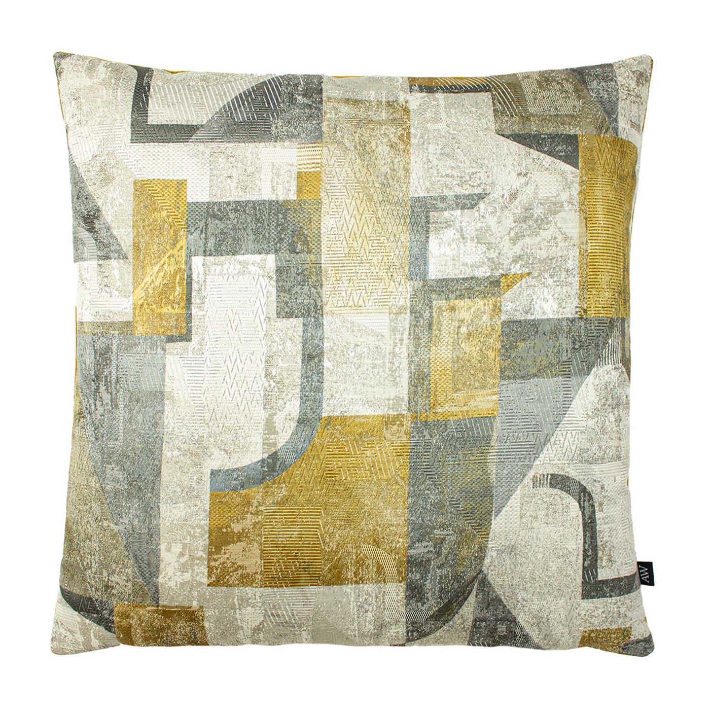 Ochre Form Cushion