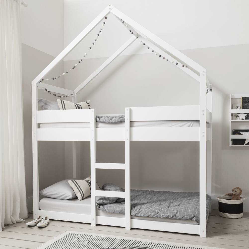Nöa and Nani Sofie Bunk Bed House Cabin in White