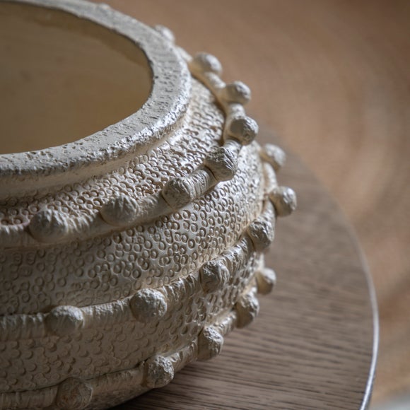 Cedar & Sage Namibia Textured Bowl Vase 2