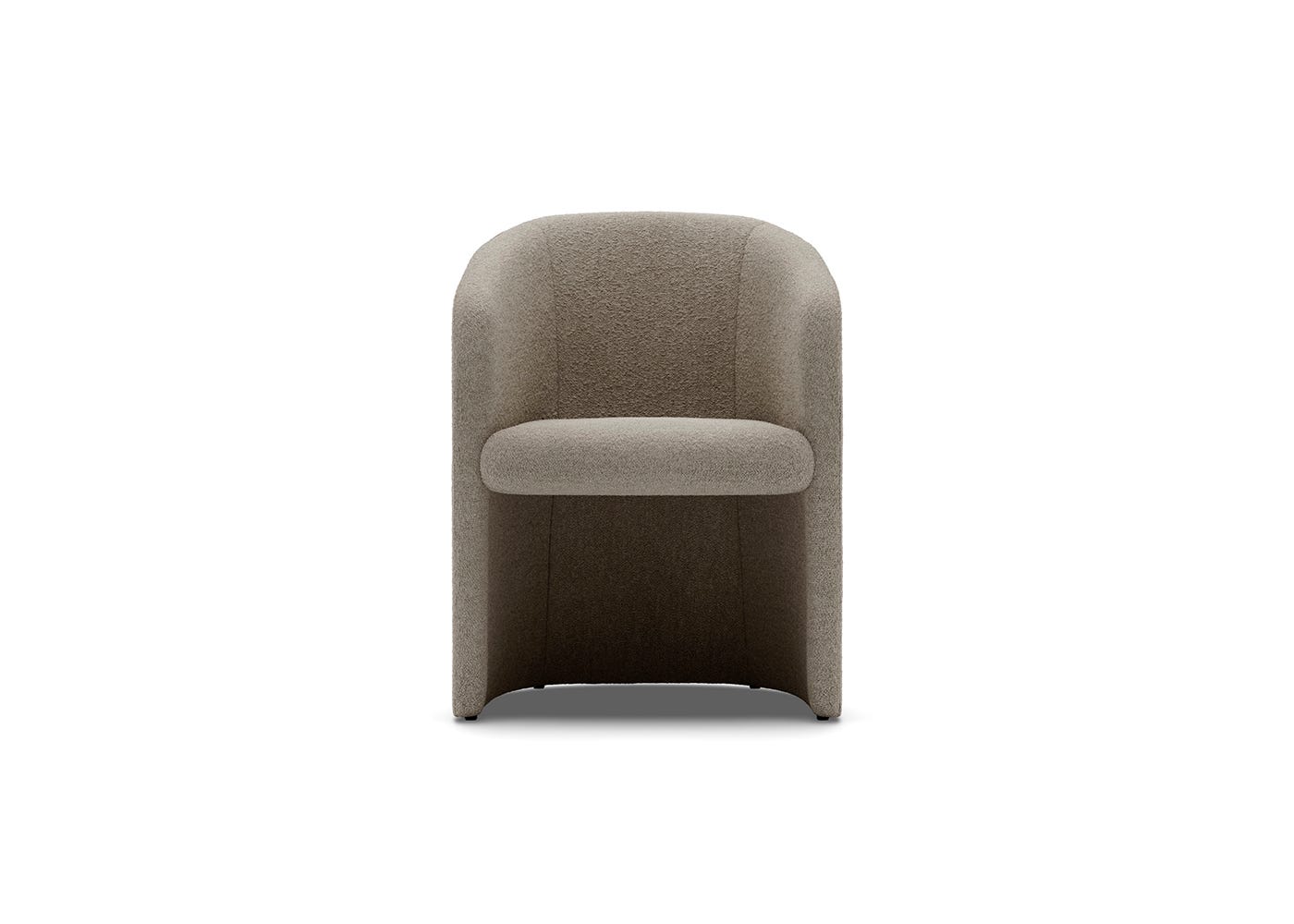 New Works Covent Club Chair Nevotex Barnum Hemp