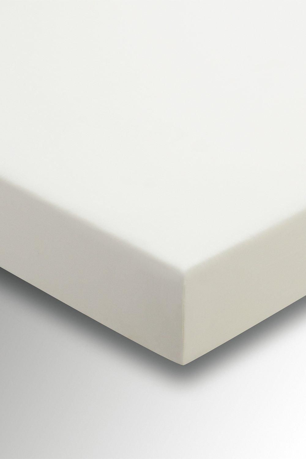 Helena Springfield 'Plain Dye' Polycotton Fitted Sheet in Ivory
