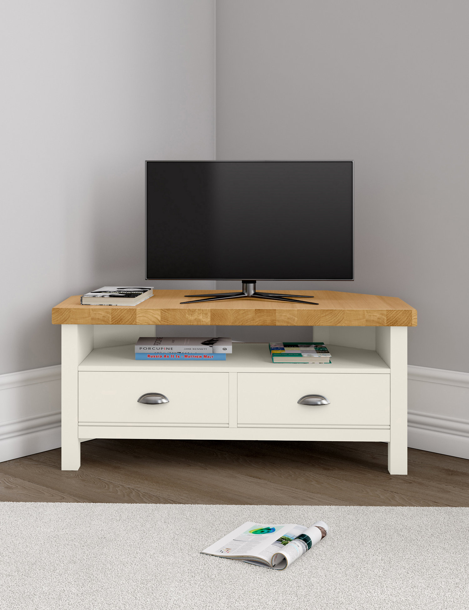 M&S Padstow Corner TV Unit