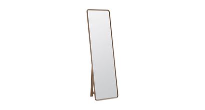 Blyton Floor Mirror with Light Wood Frame - sofa.com