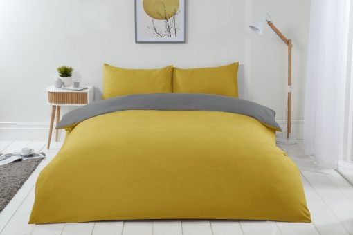New Edge Blinds Brights Reversible Duvet in Yellow