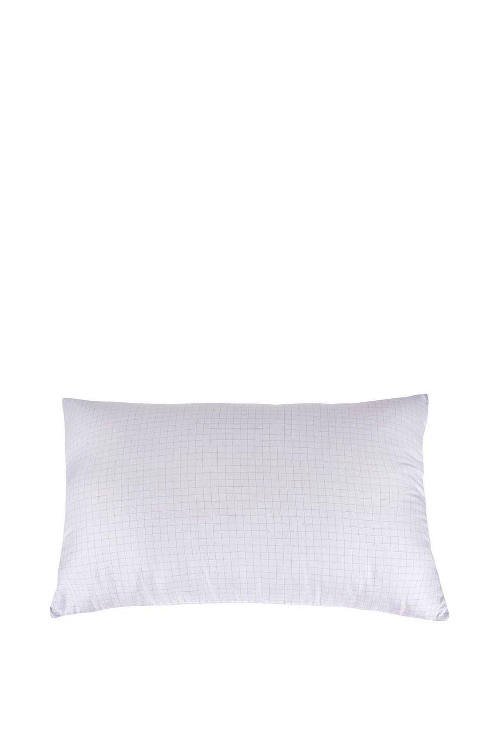 Homescapes Anti Stress Pillow Carbon Enriched Super Microfibre Extra Fill in White