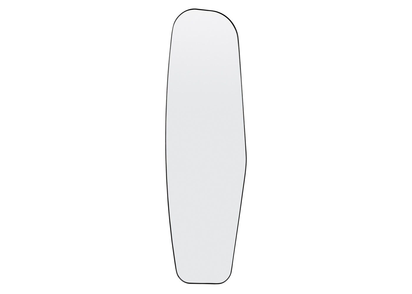 Heal's Fine Edge Floor Mirror Organic 170 x 50cm Black