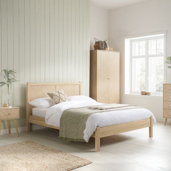 Herringford Wood Effect Bed Frame
