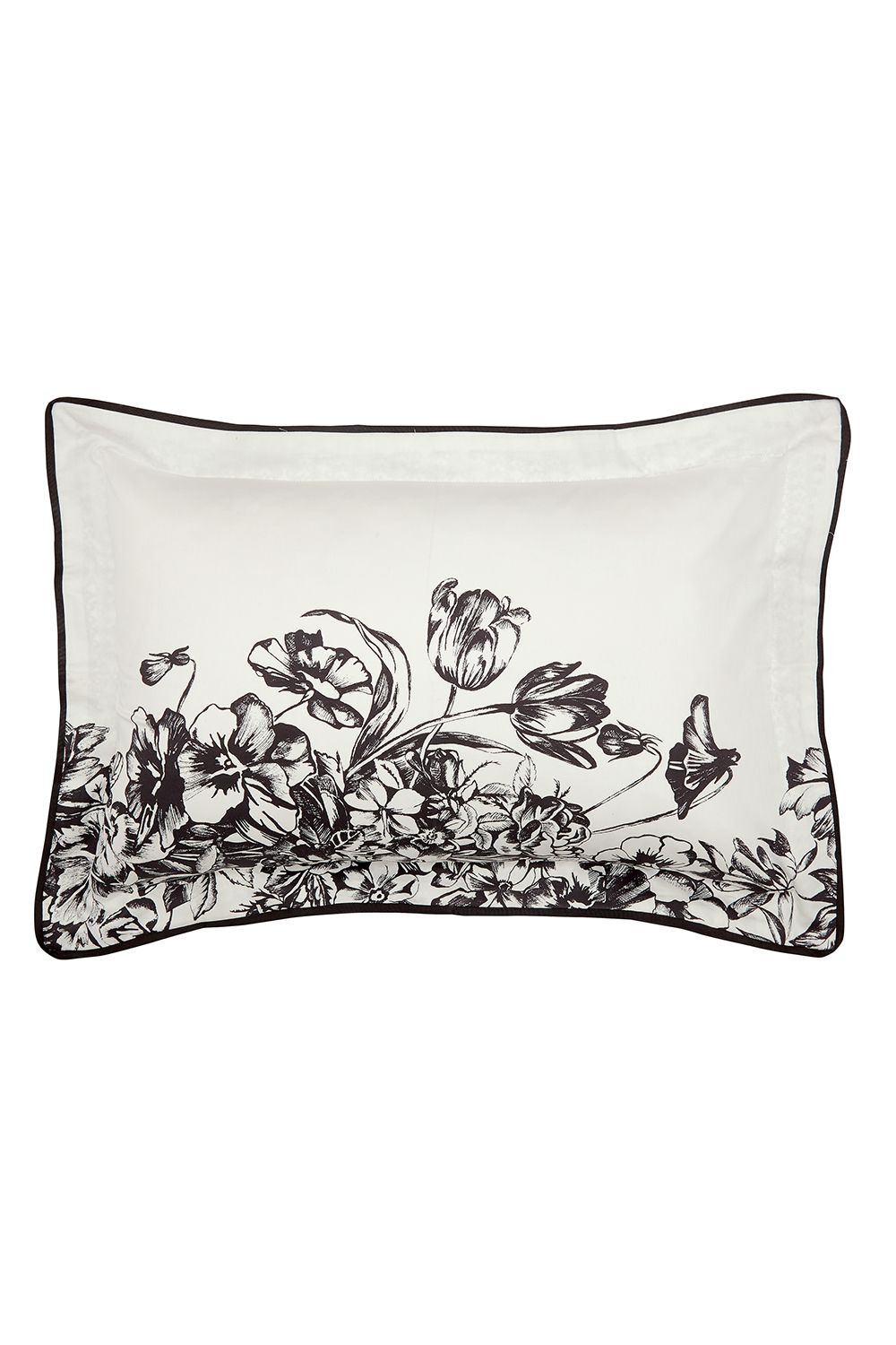 Ted Baker 'Elegnce Floral Border' Duvet Cover Set in Black 3