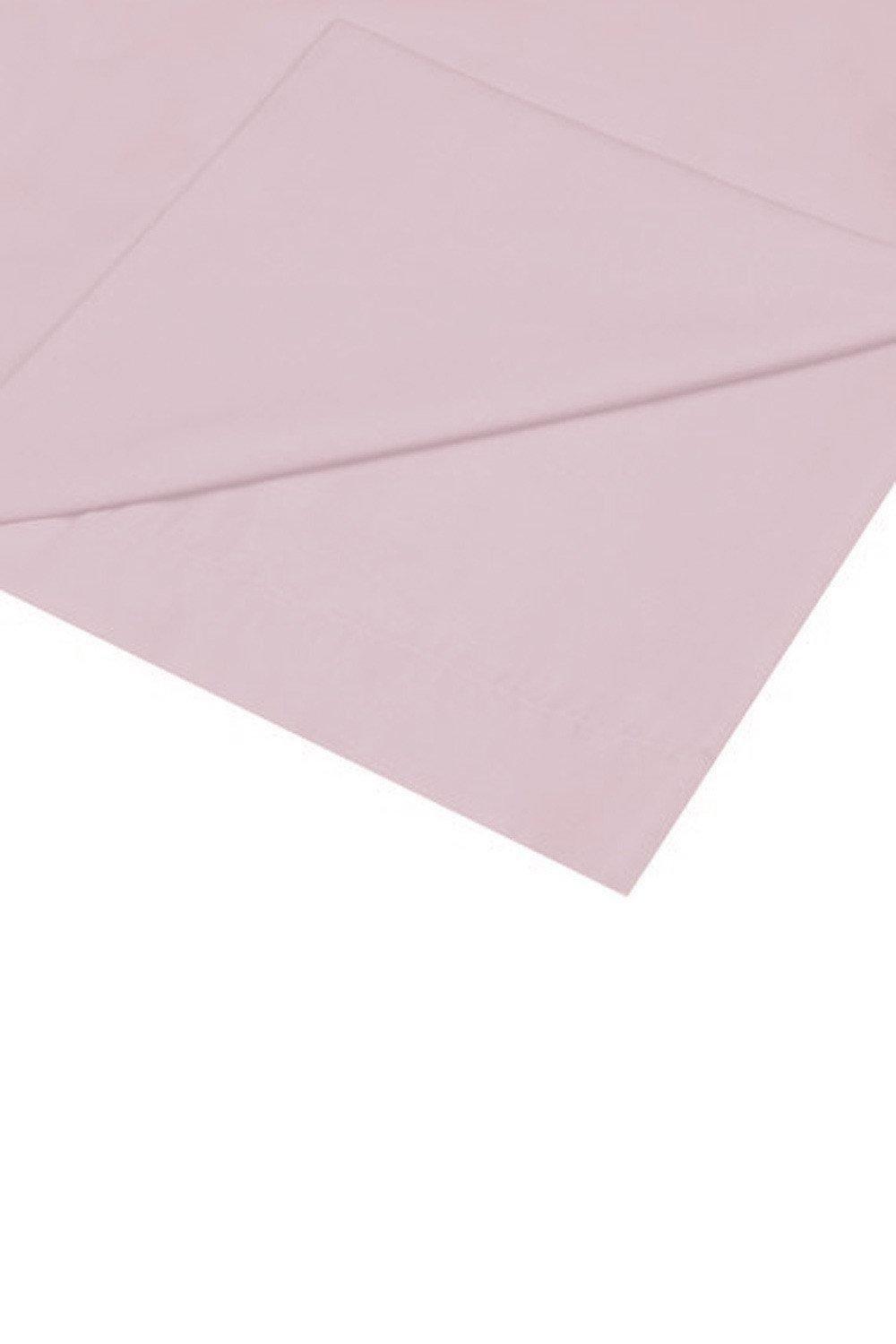 Cotton Rich Percale Single Flat Sheet