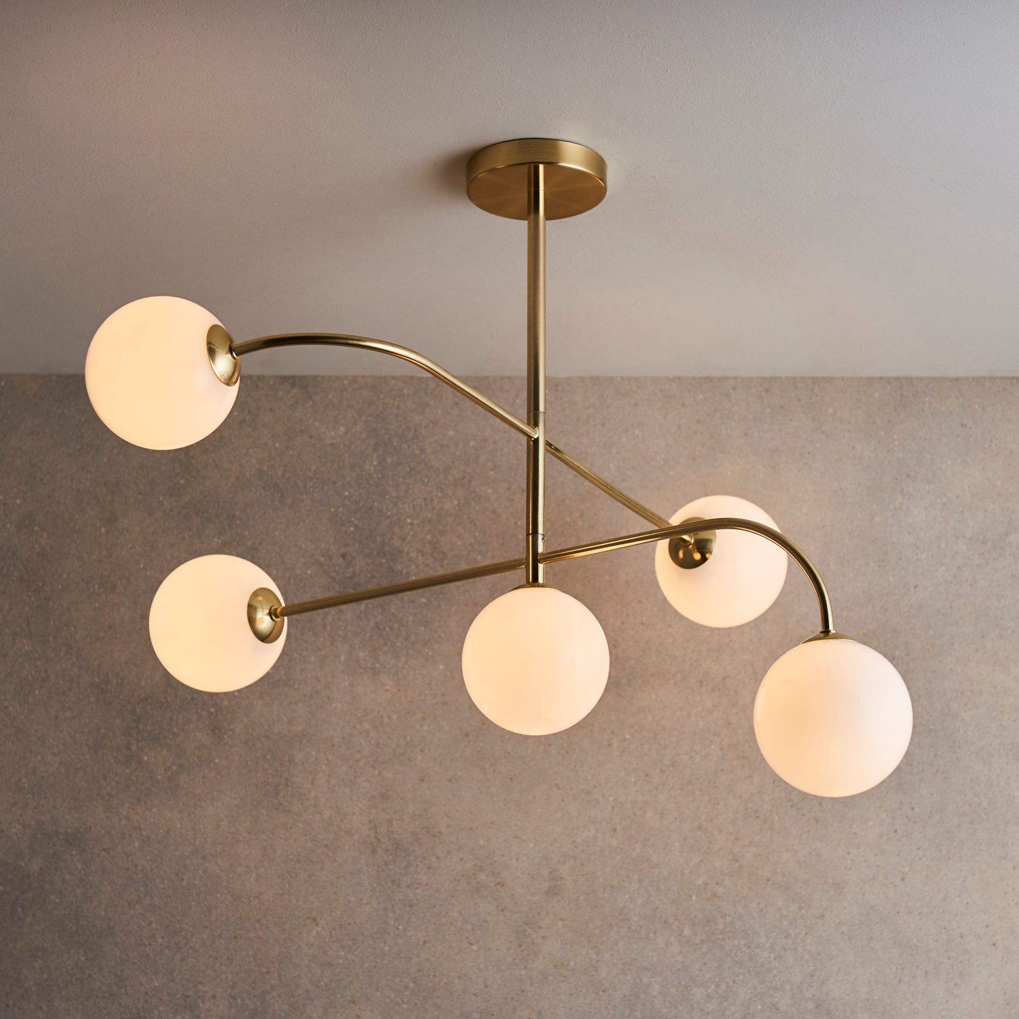 Vogue Hartwell 5 Light Semi Flush Ceiling Light