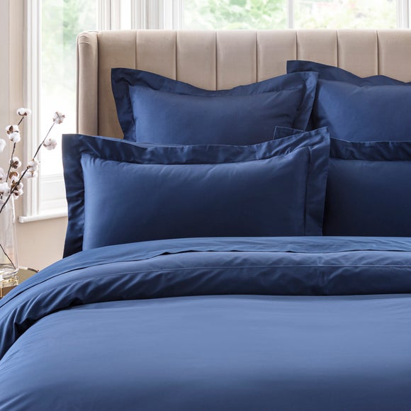 Dorma Smooth & Soft 300 Thread Count 100% Cotton Sateen Oxford Pillowcase