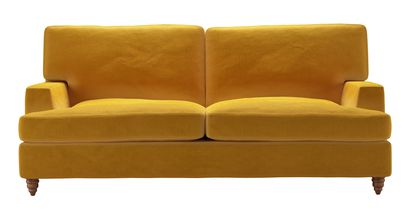 Isla 2.5 Seat Sofabed in Butterscotch Cotton Matt Velvet - sofa.com