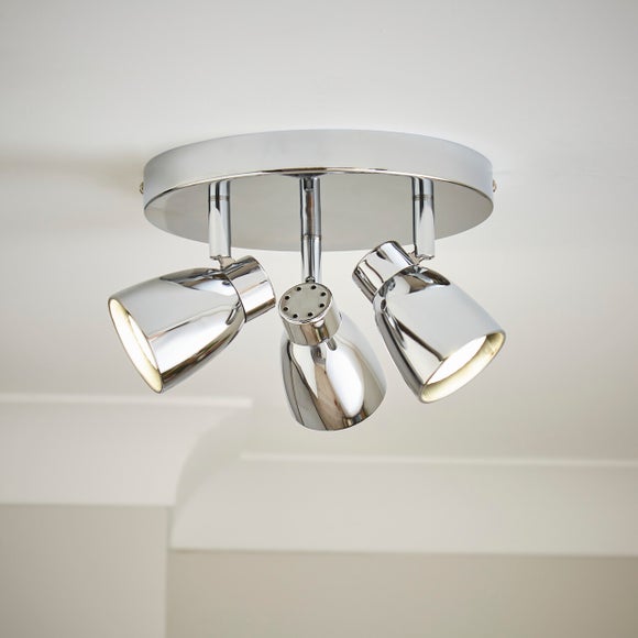 Alto 3 Light Semi Flush Spotlight