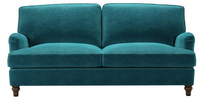 Bluebell 3 Seat Sofa Bed in Neptune Smart Velvet - sofa.com
