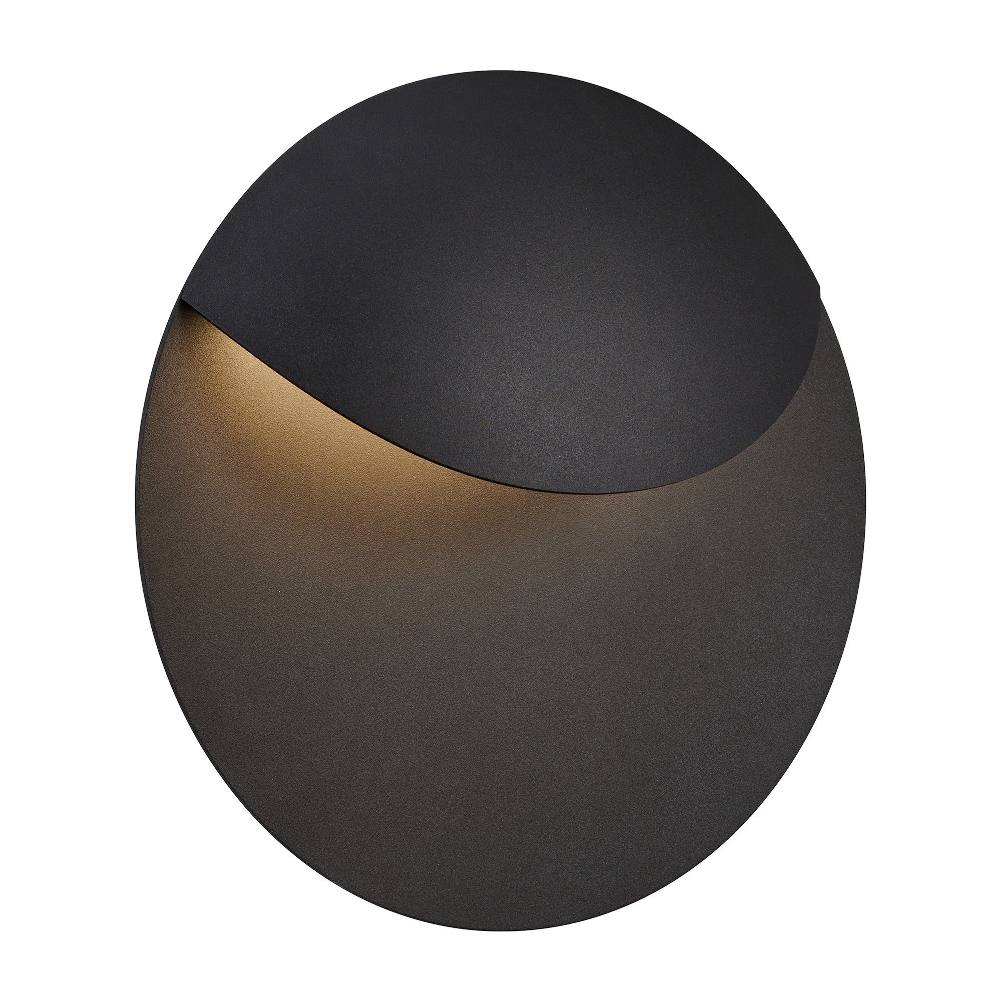 Nordlux Modern Outdoor Wall Light Black Aluminium Intergrated LED Coastal/Marine Safe - Mains Powered, IP54