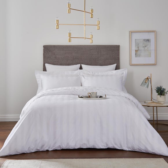 Hotel Stripe 230 Thread Count 100% Cotton Duvet Cover