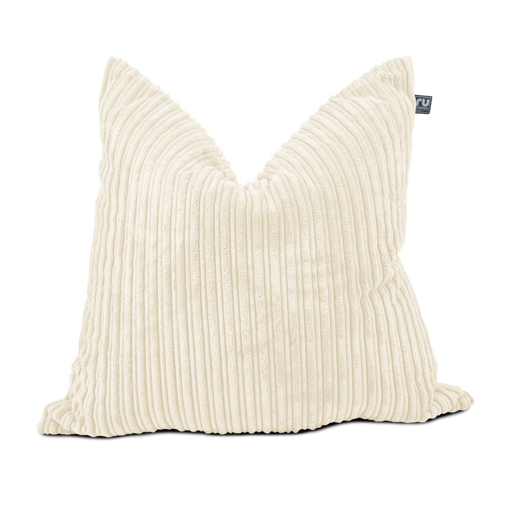 rucomfy Beanbags rucomfy Jumbo Cord Bean Bag Floor Cushion - Indoor Versatile Seat in Ivory