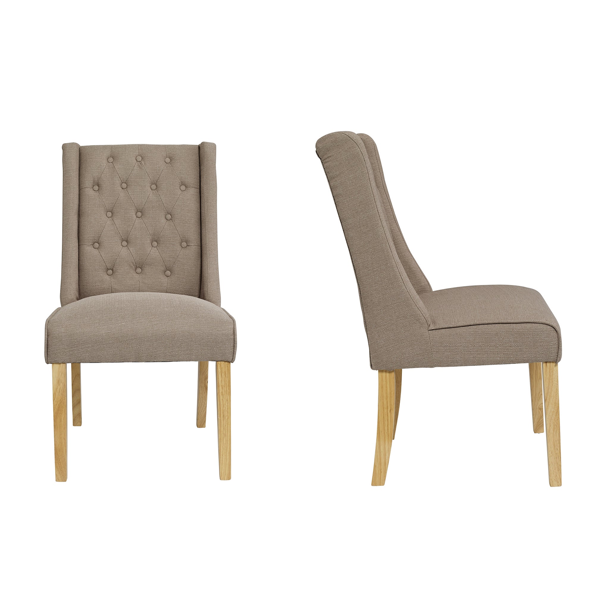 Lorient 2 Dining Chairs Beige