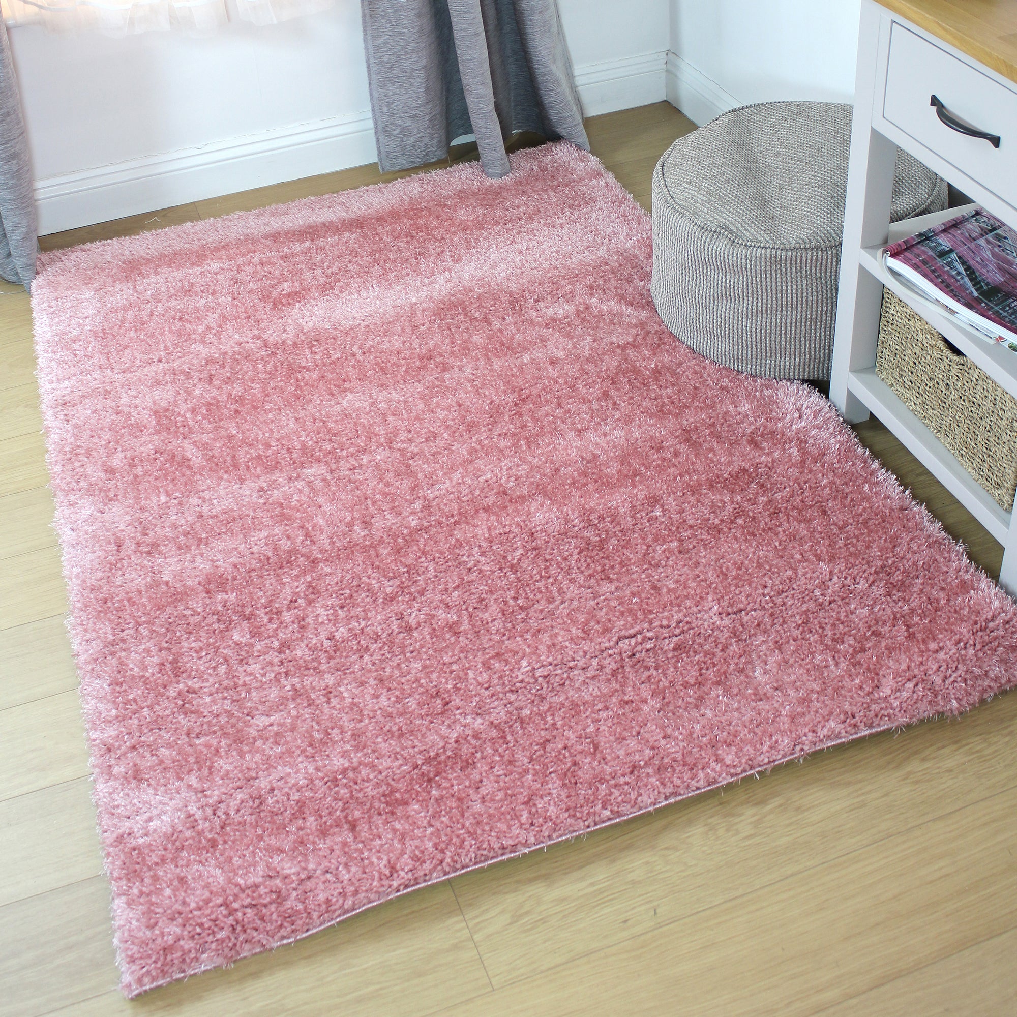 Velvet Rug Pink